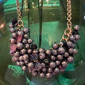 Betsey Johnson Butterfly Blitz Necklace